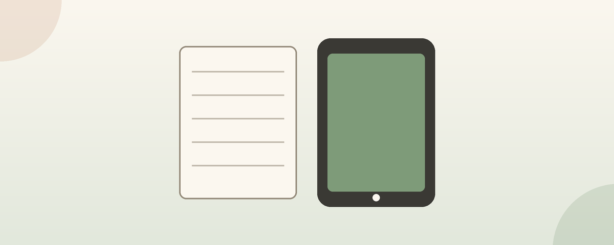 Illustration for Digital vs Paper Planners: Which One Fits Your Brain?